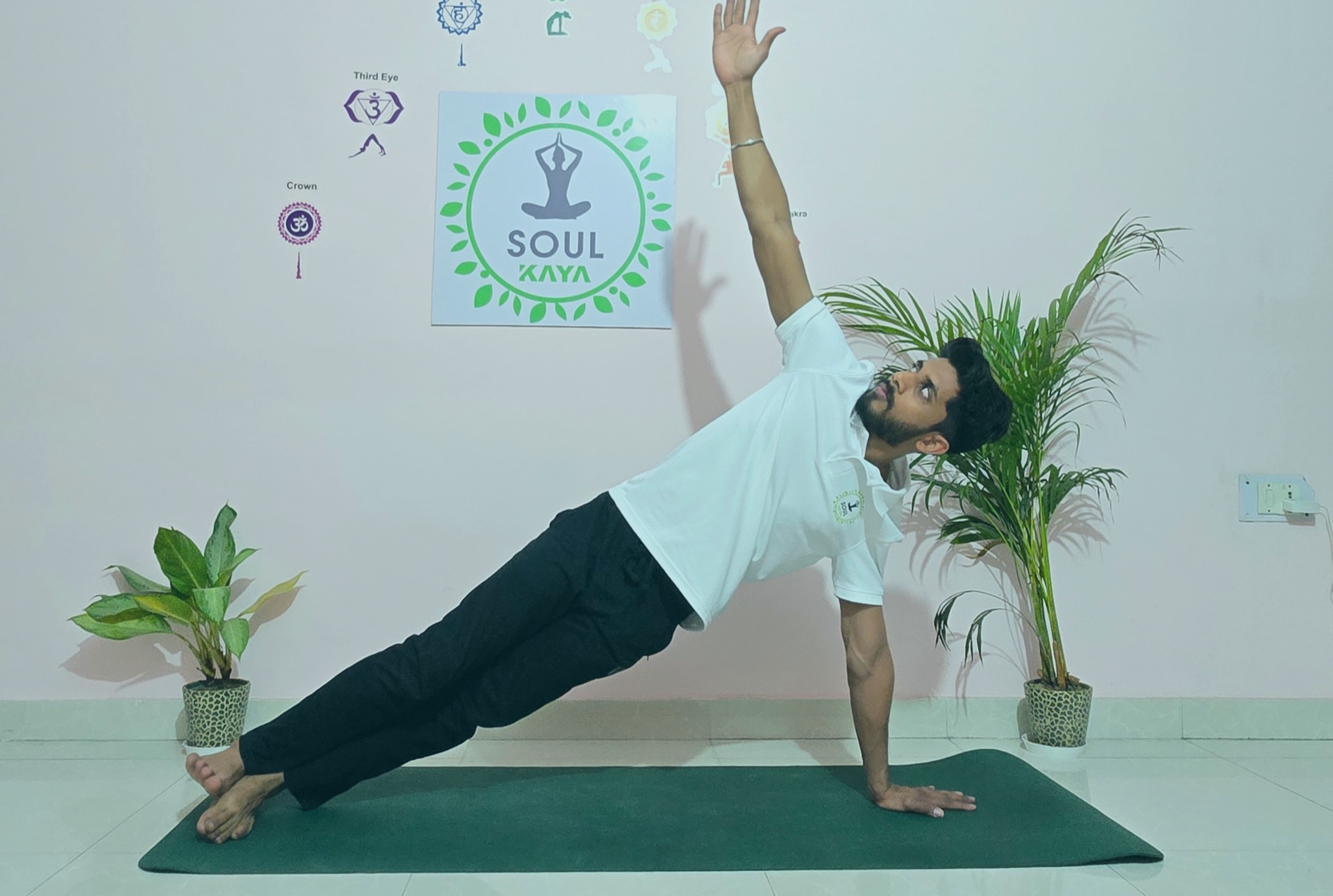 Therapeutic yoga practice at SoulKaya